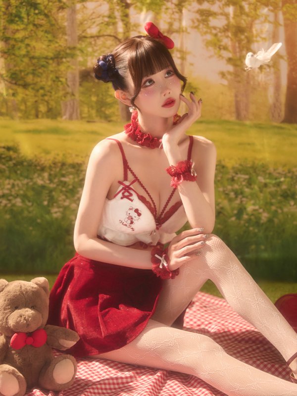 モデル：ゆりにゃ 身長162cm　着用サイズ：Sサイズ