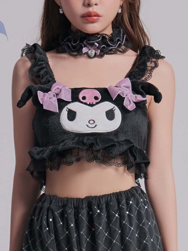 画像19: 【即日発送】【サンリオ】クロミセットアップルームウェア【S-L/1カラー】[OF03]