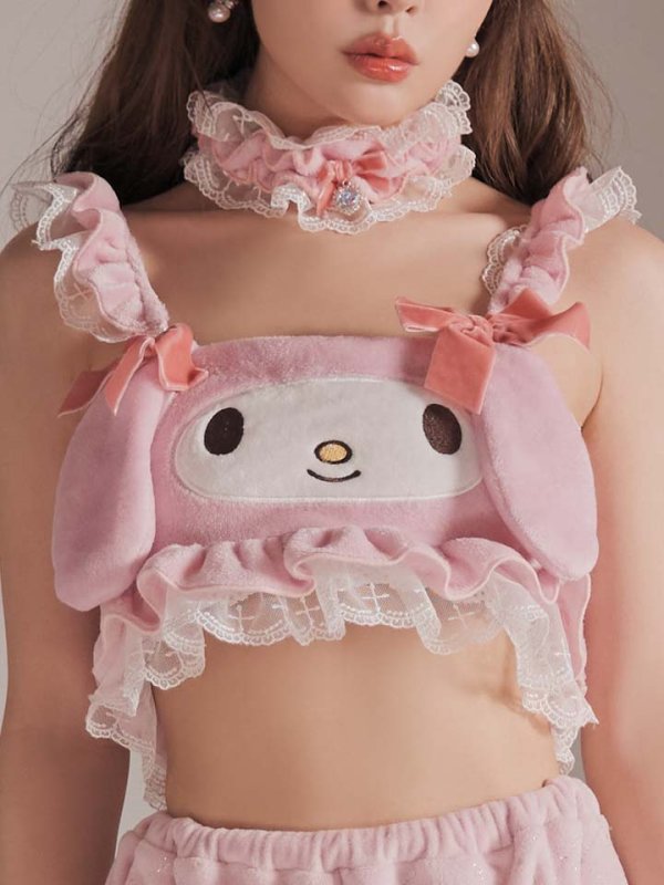 画像20: 【即日発送】【サンリオ】マイメロディセットアップルームウェア【S-L/1カラー】[OF03]