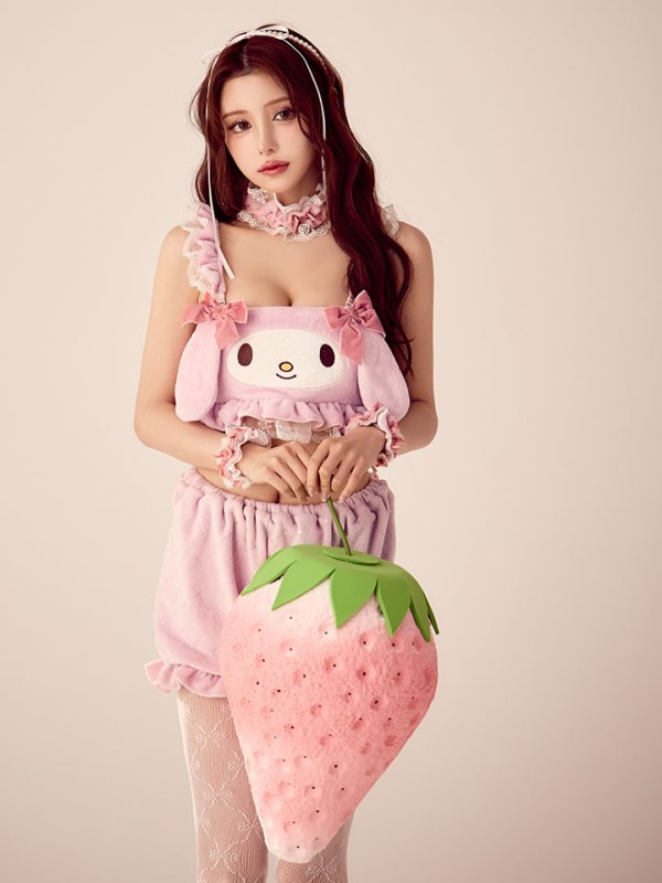 画像18: 【即日発送】【サンリオ】マイメロディセットアップルームウェア【S-L/1カラー】[OF03]