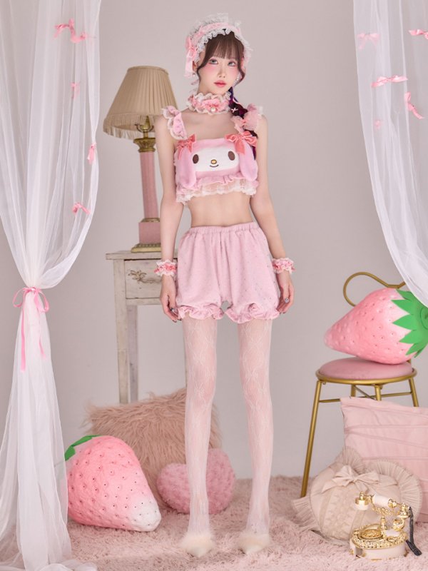 モデル：ゆりにゃ 身長162cm　着用サイズ：Sサイズ