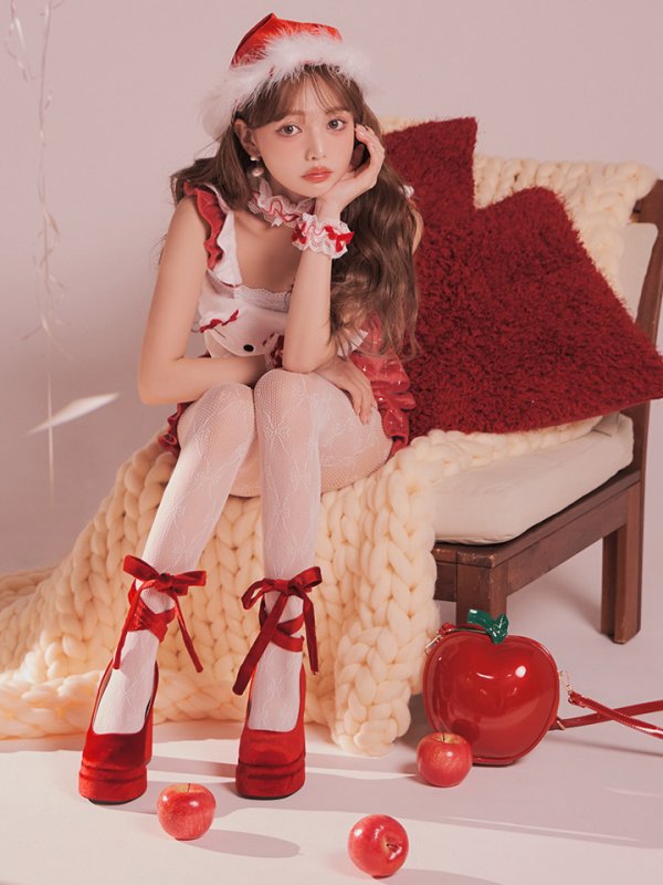 画像6: 【即日発送】【サンリオ】ハローキティキルティングセットアップルームウェア【S-L/1カラー】[OF03]