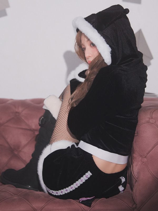 画像14: 【即日発送】【サンリオ】クロミ3wayセットアップルームウェア【4点セット】【S-L/1カラー】[OF03]