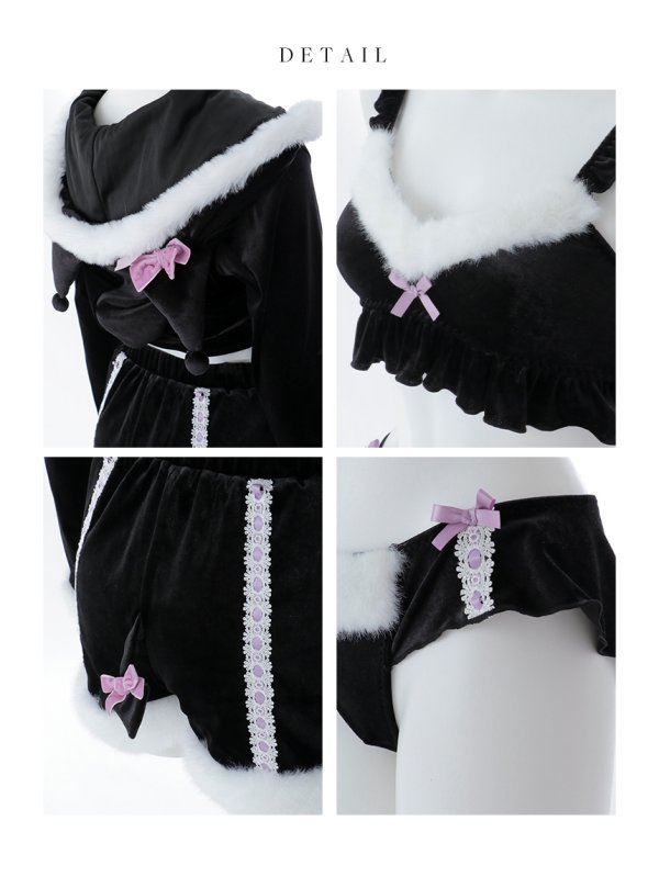 画像37: 【即日発送】【サンリオ】クロミ3wayセットアップルームウェア【4点セット】【S-L/1カラー】[OF03]