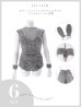 画像47: 【即日発送】【ハロウィン】ふわもこリボンバニーコスプレ【コスプレ6点SET】【XS-Mサイズ】[OF04]三上悠亜着用 (47)