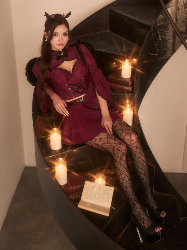 モデル：あっすん 身長：164cm 着用サイズ：Sサイズ