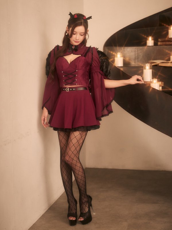 モデル：あっすん 身長：164cm 着用サイズ：Sサイズ