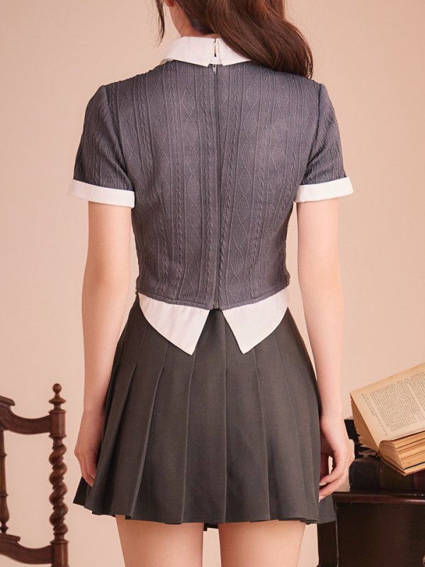 モデル：吉木千沙都（ちぃぽぽ）身長：158cm　着用サイズ：Sサイズ