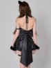 ブラック　モデル：れみれみ　身長：163cm　着用サイズ：Sサイズ