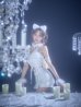 ホワイト　モデル：れみれみ　身長：163cm　着用サイズ：Sサイズ