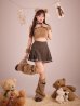画像10: 【送料無料！】【ハロウィン】もこもこベアプリーツセットアップ【コスプレ6点SET】【XS-Mサイズ】【予約/9月下旬発送予定】[OF03]吉木千沙都（ちぃぽぽ）着用 (10)