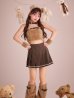 画像11: 【送料無料！】【ハロウィン】もこもこベアプリーツセットアップ【コスプレ6点SET】【XS-Mサイズ】【予約/9月下旬発送予定】[OF03]吉木千沙都（ちぃぽぽ）着用 (11)