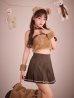 画像14: 【送料無料！】【ハロウィン】もこもこベアプリーツセットアップ【コスプレ6点SET】【XS-Mサイズ】【予約/9月下旬発送予定】[OF03]吉木千沙都（ちぃぽぽ）着用 (14)