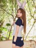 モデル：るりぴ　身長：165cm　着用サイズ：Sサイズ