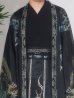 画像7: 【ハロウィン】黒緑グラデーション漢服【コスプレ3点SET】【L-XLサイズ】[OF03]今井暖大着用 (7)