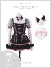 画像7: 【即日発送】【送料無料！】【ハロウィン】レースアップリボンキャットコスプレ【コスプレ6点SET】【Sサイズ/3カラー】[OF04] (7)