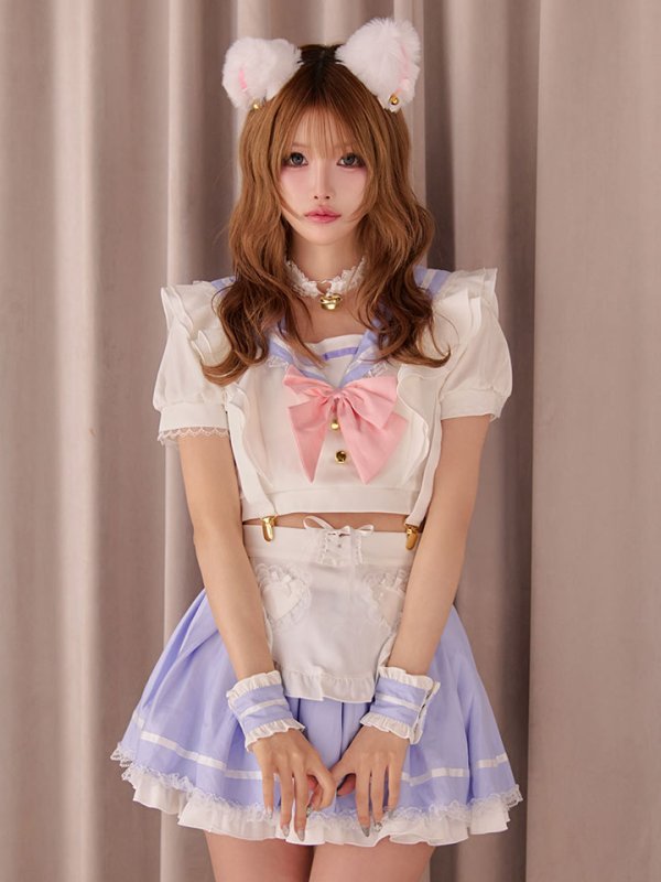 画像12: 【即日発送】キャンディテールセーラーキャット【マリームーン】【ハロウィンコスプレ9点セット】【フリーサイズ/3カラー】[HC03]