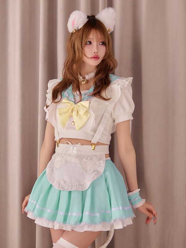 画像5: 【即日発送】キャンディテールセーラーキャット【マリームーン】【ハロウィンコスプレ9点セット】【フリーサイズ/3カラー】[HC03]