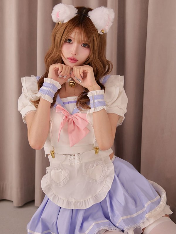 画像8: 【即日発送】キャンディテールセーラーキャット【マリームーン】【ハロウィンコスプレ9点セット】【フリーサイズ/3カラー】[HC03]