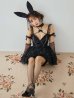 画像29: 【ノベルティ対象】【予約 / 9月上旬発送予定】【送料無料！】【マリームーンコラボ】【ハロウィン】2wayハーネスネックバニー【コスプレ6点セット】【XS-Lサイズ/3カラー】[OF03]