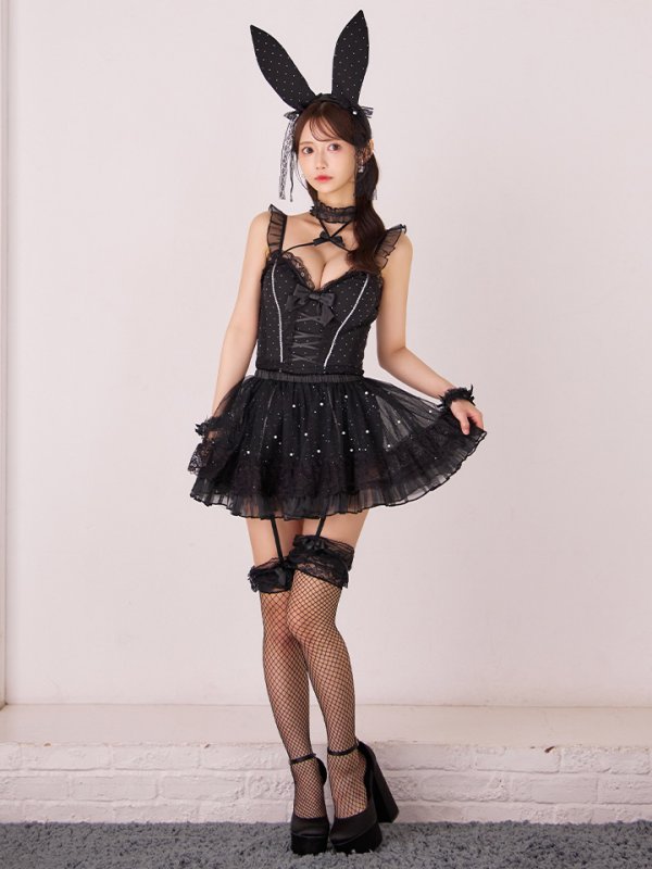 モデル：にじほ 身長：159cm　着用サイズ：Sサイズ