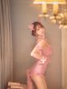 ピンク　モデル：三上悠亜　身長：159cm　着用サイズ：Sサイズ