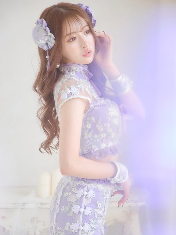 画像12: 【ハロウィン】【sugar nine×マリームーンコラボ】 マリームーンコラボセットアップチャイナ 【コスプレ5点セット】 【XS-Mサイズ/4カラー】[OF04]