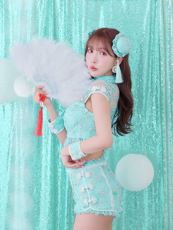 画像7: 【ハロウィン】【sugar nine×マリームーンコラボ】 マリームーンコラボセットアップチャイナ 【コスプレ5点セット】 【XS-Mサイズ/4カラー】 [OF04]