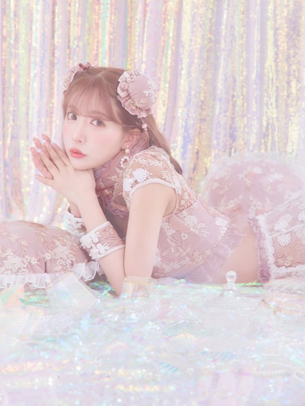 画像2: 【ハロウィン】【sugar nine×マリームーンコラボ】 マリームーンコラボセットアップチャイナ 【コスプレ5点セット】 【XS-Mサイズ/4カラー】 [YMT]