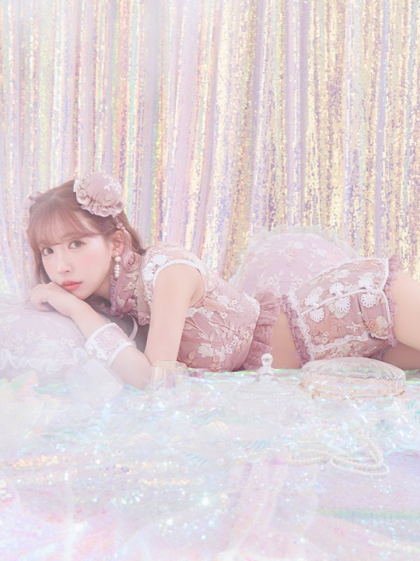 画像10: 【ハロウィン】【sugar nine×マリームーンコラボ】 マリームーンコラボセットアップチャイナ 【コスプレ5点セット】 【XS-Mサイズ/4カラー】[OF04]