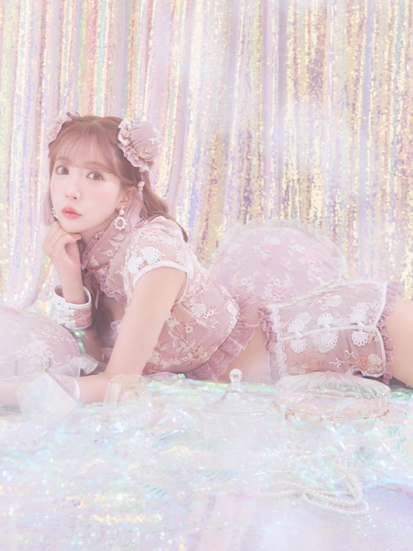 画像11: 【ハロウィン】【sugar nine×マリームーンコラボ】 マリームーンコラボセットアップチャイナ 【コスプレ5点セット】 【XS-Mサイズ/4カラー】[OF04]