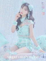 【ハロウィン】【sugar nine×マリームーンコラボ】 マリームーンコラボセットアップチャイナ 【コスプレ5点セット】 【XS-Mサイズ/4カラー】[YMT]