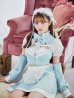 画像2: 【即日発送！】【sugar nine×マリームーンコラボ】 【ハロウィン】マリームーンコラボジャージメイド 【コスプレ8点セット】 【XS-Lサイズ/2カラー】[YMT] (2)