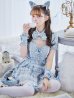 画像32: 【即日発送！】【sugar nine×マリームーンコラボ】 【ハロウィン】マリームーンコラボ制服ネコセットアップ 【コスプレ7点セット】 【XS-Lサイズ/2カラー】[YMT]