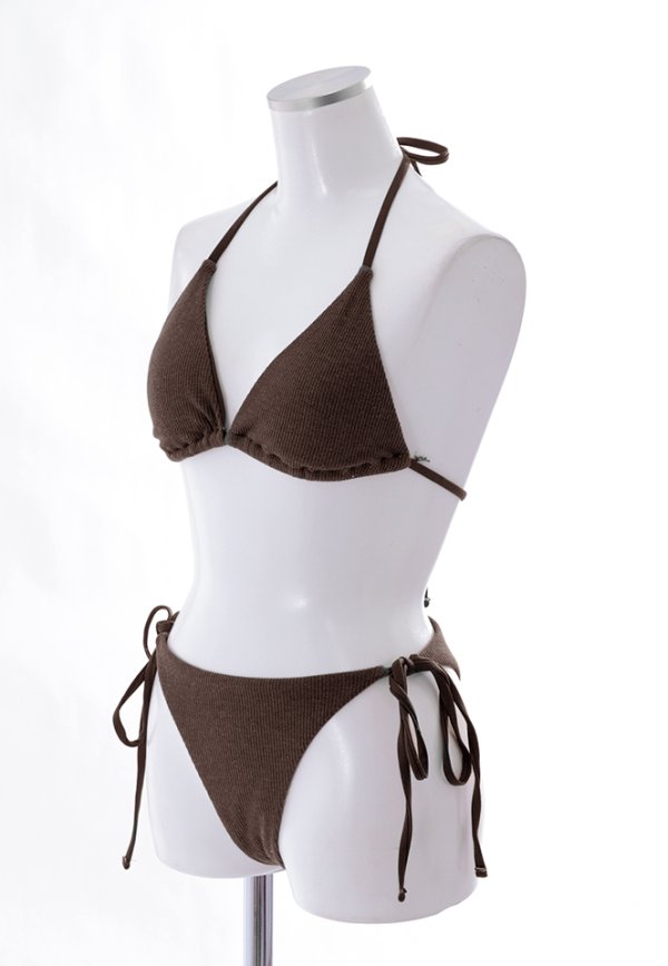 画像26: 【即日発送】【水着セール】【ビキニ】【水着】トライアングルヘルシー ニットビキニ[YMT]