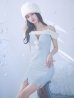 画像22: 【即日発送！】【サンタコス 3点セット】【XS-Lサイズ/3カラー】オフショルニットワンピサンタコスプレ(SLG001)(SFB001)[YMT]