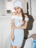 画像7: 【即日発送！】【サンタコス 3点セット】【XS-Lサイズ/3カラー】オフショルニットワンピサンタコスプレ(SLG001)(SFB001)[YMT]