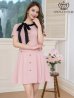 ピンク モデル：Aoli　身長：162cm 着用サイズ：7号(Sサイズ)