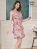 ピンク モデル：Aoli　身長：162cm 着用サイズ：7号(Sサイズ)