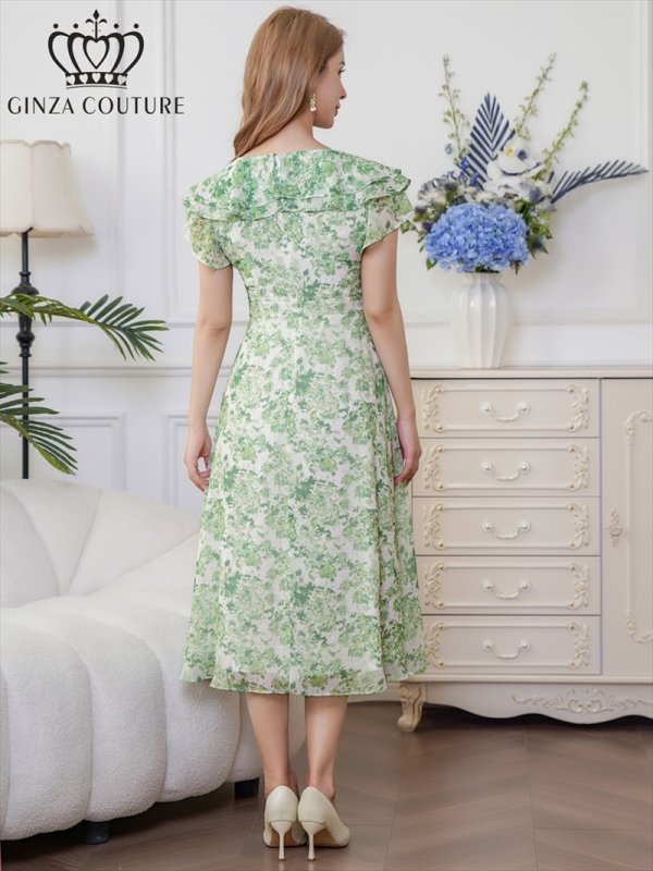 グリーン モデル：Aoli　身長：162cm 着用サイズ：7号(Sサイズ)