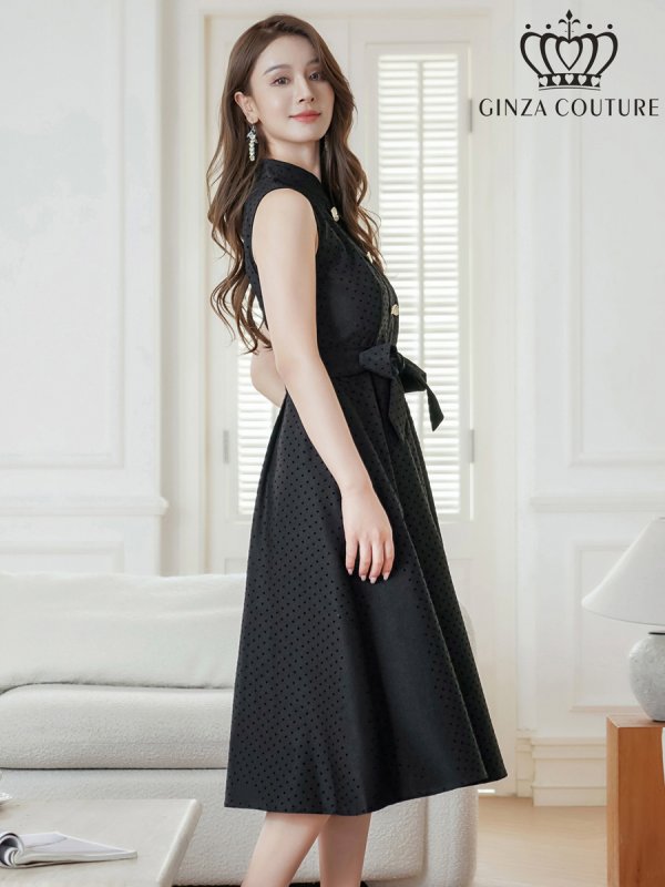 ブラック モデル：Aoli　身長：162cm 着用サイズ：7号(Sサイズ)