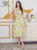 イエロー　モデル：Didi　身長：166cm　着用サイズ：7号(Sサイズ)