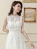 画像30: XS-Lサイズあり【ERUKEI エルケイ】フラワーレース/ Aライン/ ミモレ丈/ ノースリーブ/ ワンピース/ ミディアムドレス/ キャバドレス[OF2]