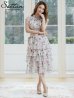 パープルxグリーン　モデル：Aoli　身長：162cm　着用サイズ：7号(Sサイズ)