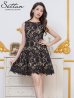 ブラック モデル：Didi　身長：166cm　着用サイズ：7号(Sサイズ)着用