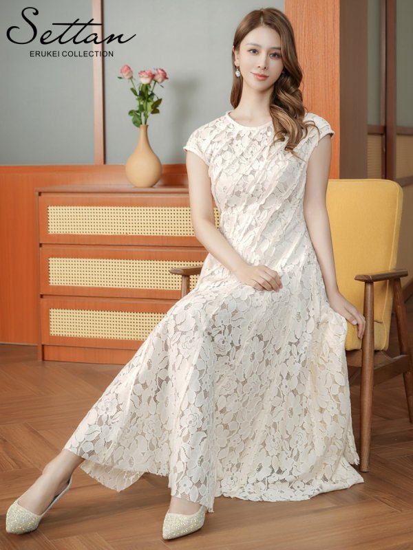 アイボリー　モデル：Aoli　身長：162cm 着用サイズ：7号(Sサイズ)