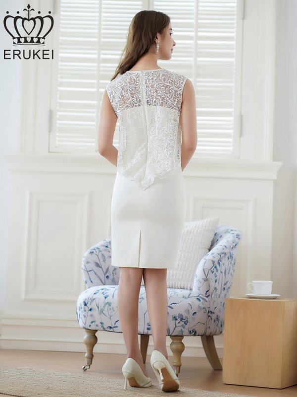 ホワイト モデル:Aoli 身長:162cm:7号(Sサイズ)