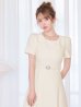 アイボリー　モデル：ゆめ　身長：160cm　着用サイズ：Sサイズ