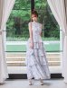 ブルー　モデル：ゆめ　身長：160cm　着用サイズ：7号(Sサイズ)