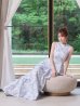 ブルー　モデル：ゆめ　身長：160cm　着用サイズ：7号(Sサイズ)